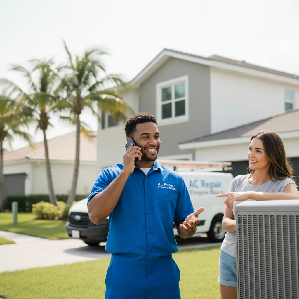 AC Repair Pompano Beach customer support in South Thomaston